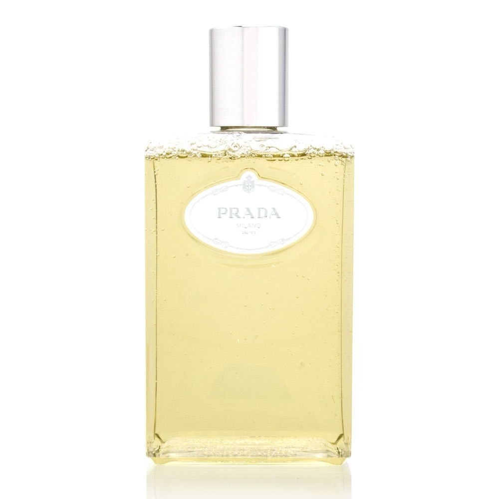 Prada Fragrant Shower Gel with Silver Cap and Gold Hue